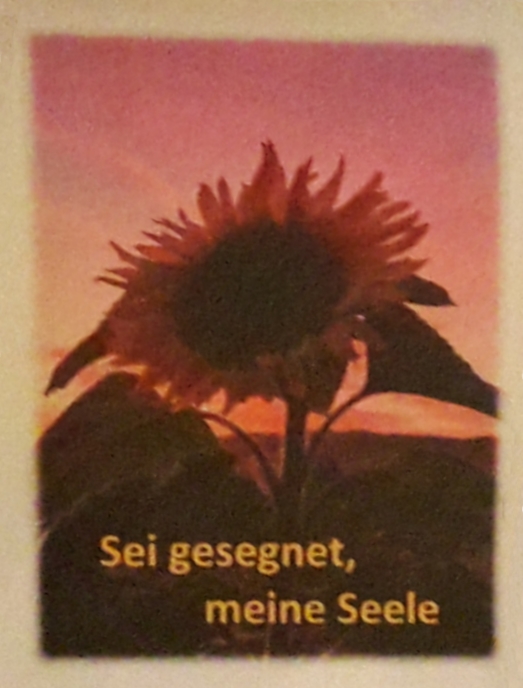 Titelbild: Sei gesegnet, meine Seele